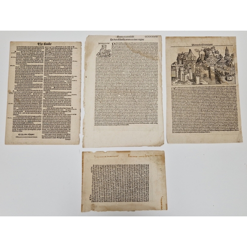 390 - After Horatius Flaccus (Quintus)
 Woodcut printed by Johan Gruninger, possibly 16th century
 From Op... 