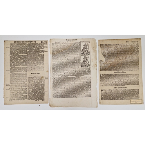 390 - After Horatius Flaccus (Quintus)
 Woodcut printed by Johan Gruninger, possibly 16th century
 From Op... 