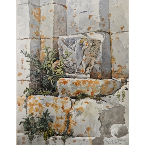 393 - Richard Phene Spiers (1838-1916)
 Watercolour
 