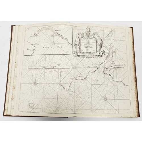 198 - Book -  Great Britains Coasting Pilot in two parts, being a new and exact survey of the sea coast of... 