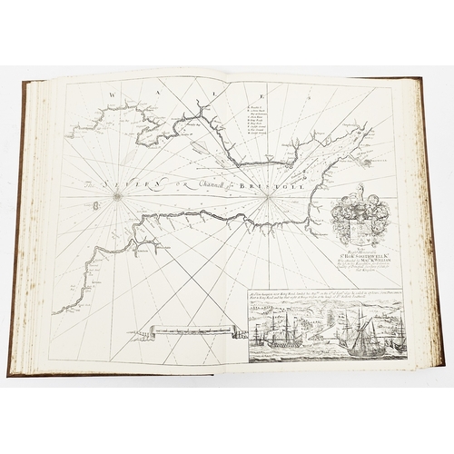 198 - Book -  Great Britains Coasting Pilot in two parts, being a new and exact survey of the sea coast of... 