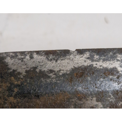 250 - British 1803 pattern infantry flank officer's sword by Osborn & Gunby, etched foliate decoration thr... 