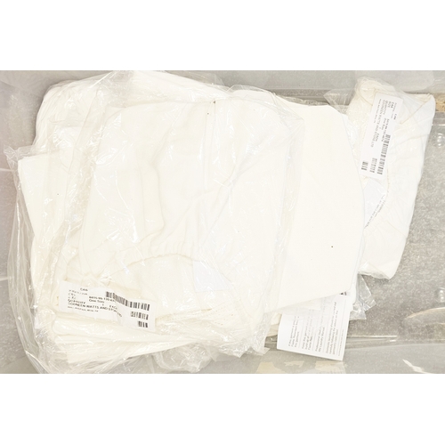 690 - 15 white antiflash hoods made by Cooneen Watts & Stone Ltd, a quantity of antiflash white gloves and... 
