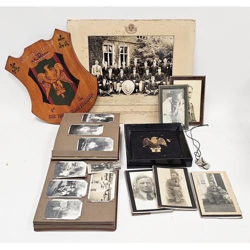 240 - Mixed lot of ephemera and photographs mainly relating to Second Lt Stephen Charles Ellis and mainly ... 