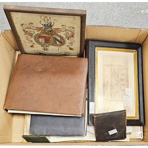 240 - Mixed lot of ephemera and photographs mainly relating to Second Lt Stephen Charles Ellis and mainly ... 