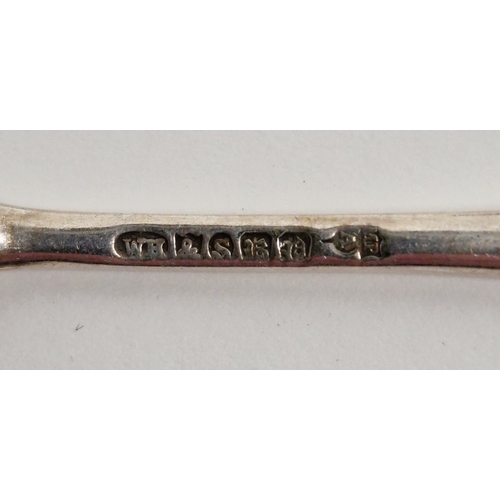 324 - Various items of silver-plate, including: a Christofle silver-plated cockerel cocktail skewer, stamp... 