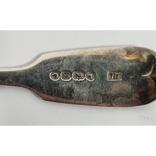335 - William IV silver set of six teaspoons, hallmarked London 1837 by John Harris V, and five further si... 