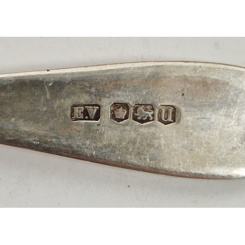 349 - Set of silver flatware, Sheffield 1936 and 1937, Viner's Ltd, Sandringham patter, comprising five de... 