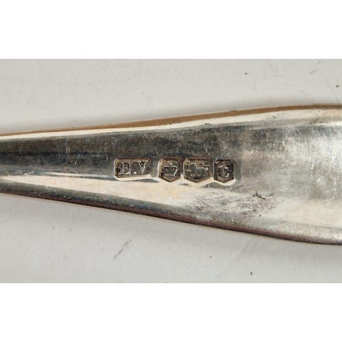 349 - Set of silver flatware, Sheffield 1936 and 1937, Viner's Ltd, Sandringham patter, comprising five de... 