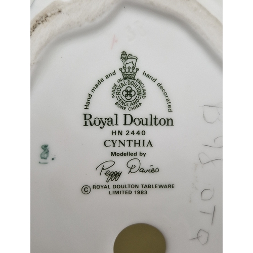 11 - Collection of Royal Doulton and Nao figures of ladies, the Royal Doulton comprising Amy HN3316, Cynt... 