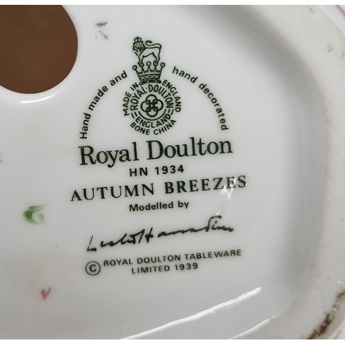 11 - Collection of Royal Doulton and Nao figures of ladies, the Royal Doulton comprising Amy HN3316, Cynt... 