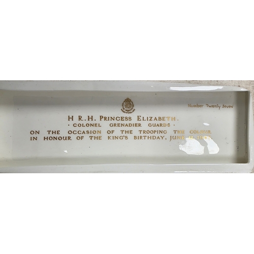 73 - Royal Worcester model of HRH Princess Elizabeth riding Tommy, limited edition no. 27/100, modelled b... 