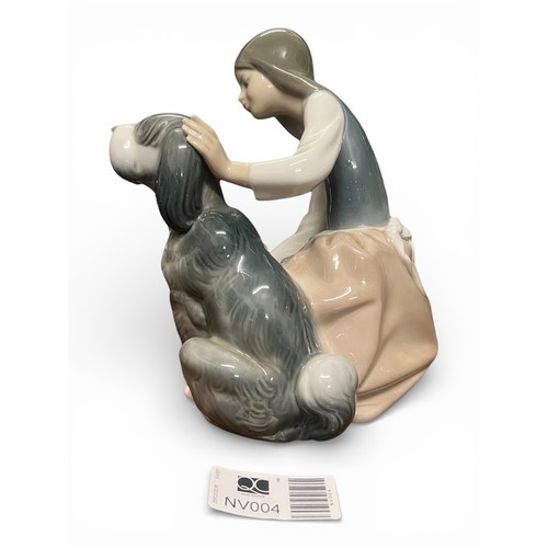 21 - Lladro “Chow Time” (1977, Retired)