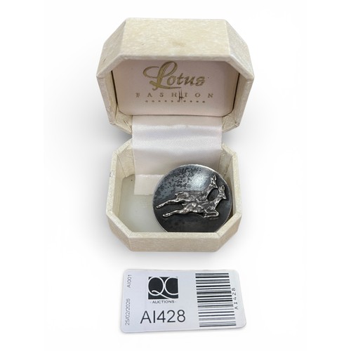 106 - Wildtuin Kruger Park South African Pin Badge, Circa 1950