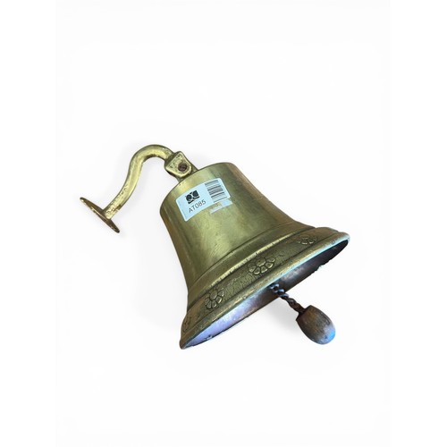 119 - Brass Wall Bell - 35 cm x 20 cm