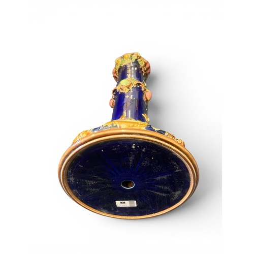 165 - Majolica Jardinière Stand - 71 cm x 31 cm