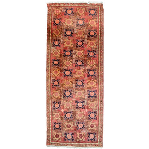 360 - A vintage Lambaran runner, North West Persia, circa 1960 285cm x 114cm    ... 