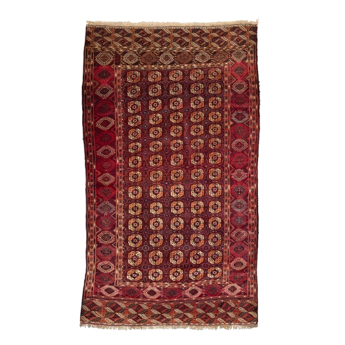 361 - A Bokhara carpet, Turkestan, circa 1900  354cm x 218cm... 