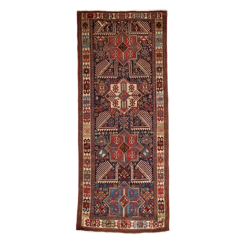 362 - An Akstafar runner, Caucasian, circa 1900 285cm x 116cm... 