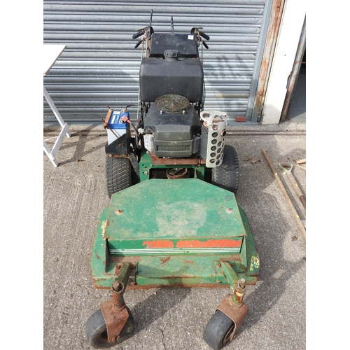 2 - Textron out-front zero-turn mower - seen working