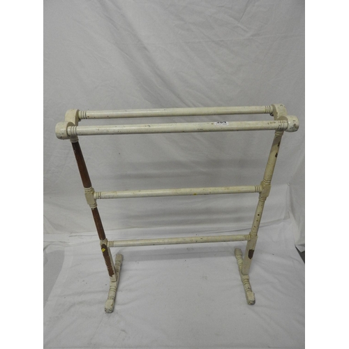 384 - Painted towel rail