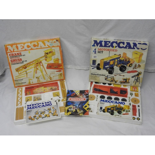 631 - Meccano 4 motorised set