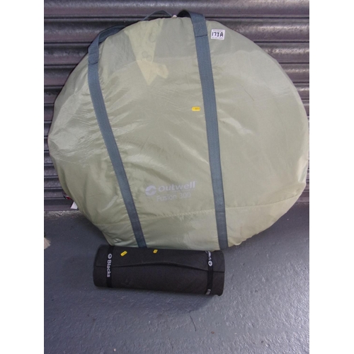 173A - Outwell Fusion tent and a sleeping mat