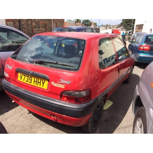 10D - Citroen Saxo 1.1 petrol MOT 21st June 2017  115,645 recorded miles  V739 HHY