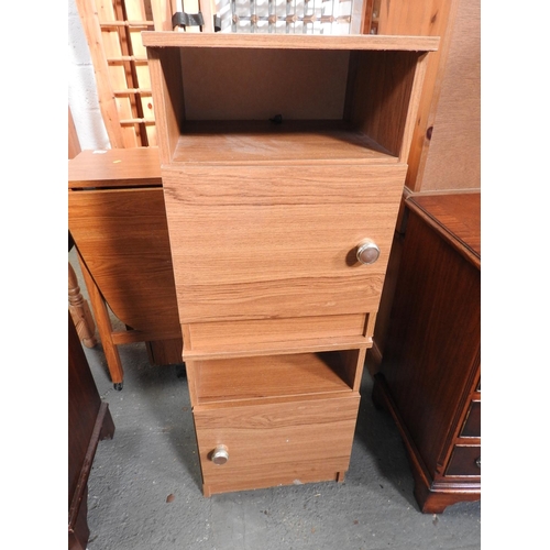 381 - Pair of modern bedside cabinets