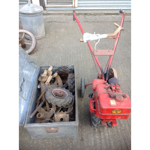 171A - Merry Tiller rotavator with attachments