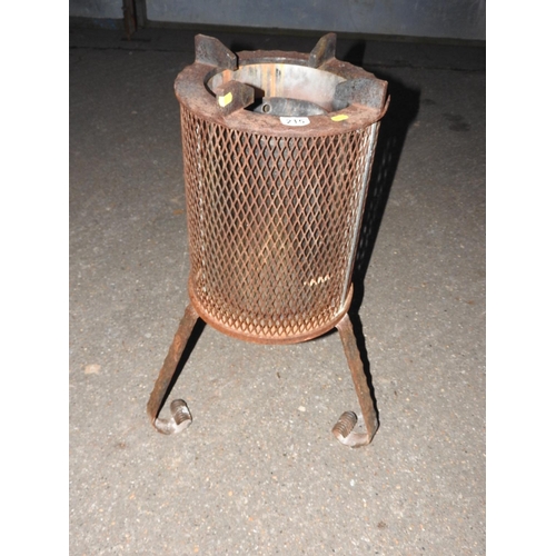 215 - Fire Wok garden heater