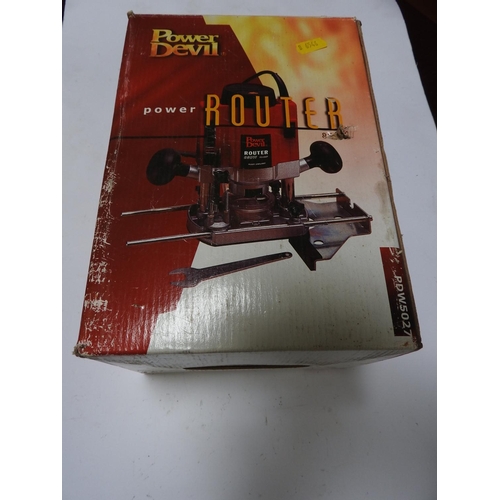 257 - Boxed Power Devil Router