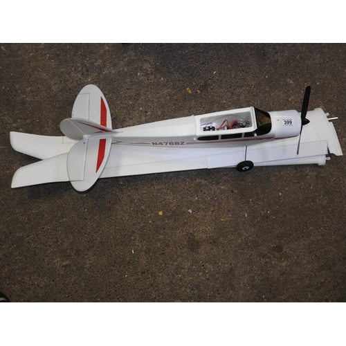 399 - Radio controlled model aeroplane