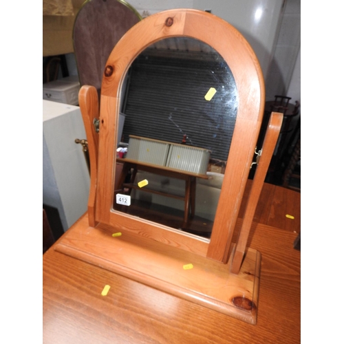 412 - Pine swing mirror