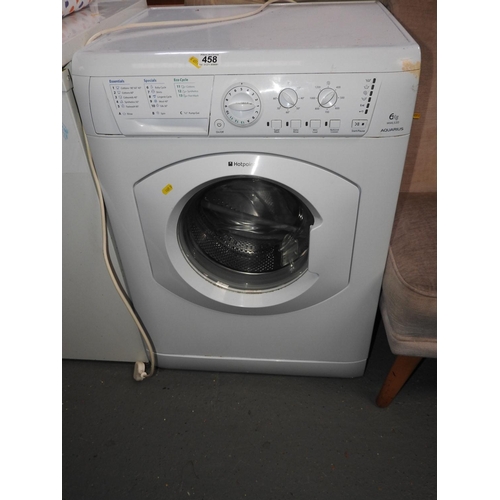 458 - Hotpoint washing machine