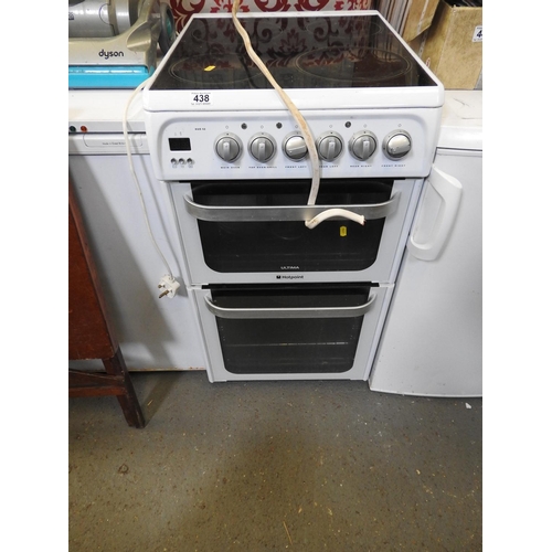 438 - Hotpoint Ultima electric cooker