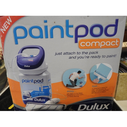 439 - Boxed Dulux paint pod