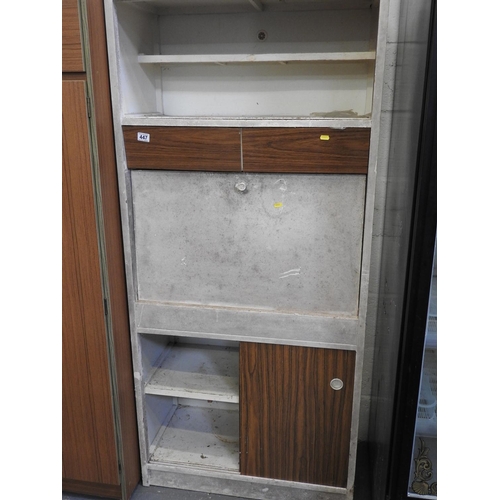 447 - Vintage kitchen cupboard A/F