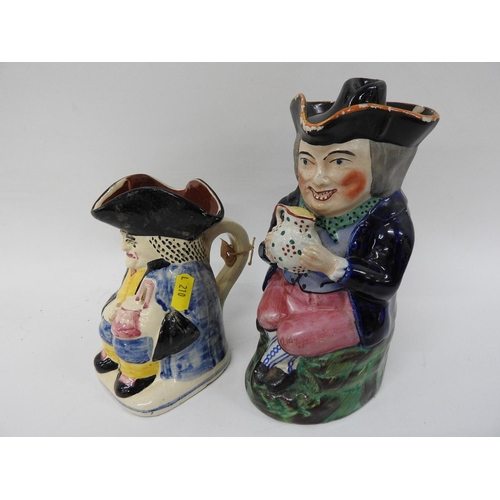 613 - Branam Toby jug and 1x other