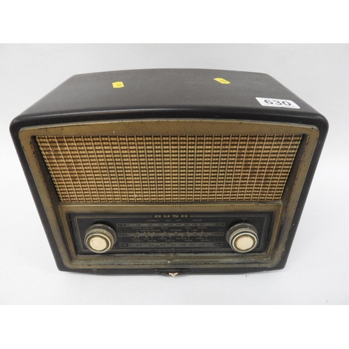 630 - Vintage Bush radio