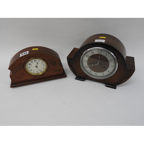 948 - 2x mantle clocks