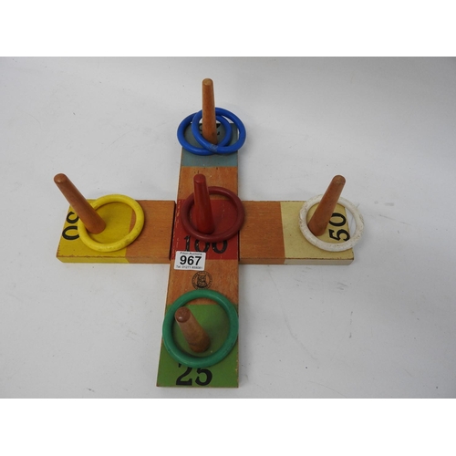 967 - Vintage Tiger quoits