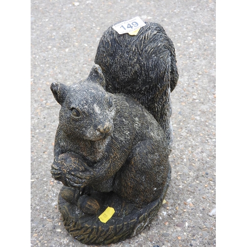 149 - Concrete garden ornament - squirrel