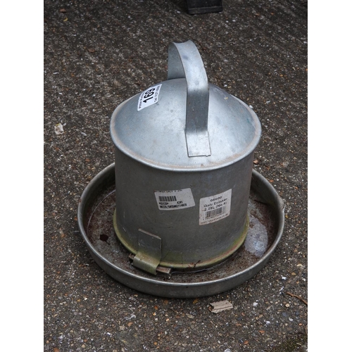 169 - Small galvanised feeder