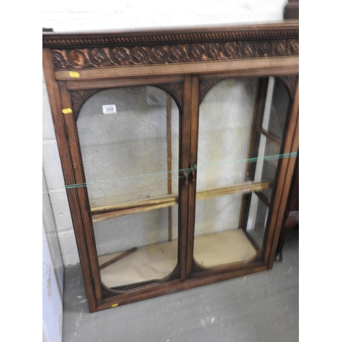 359 - Glazed cabinet