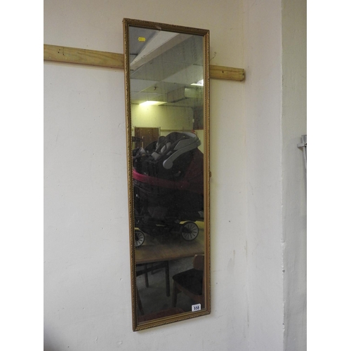 558 - Gilt framed full length mirror