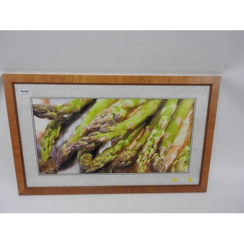 1400 - Framed print - Asparagus