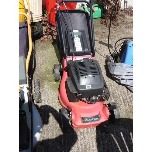 150 - Sovereign petrol mower