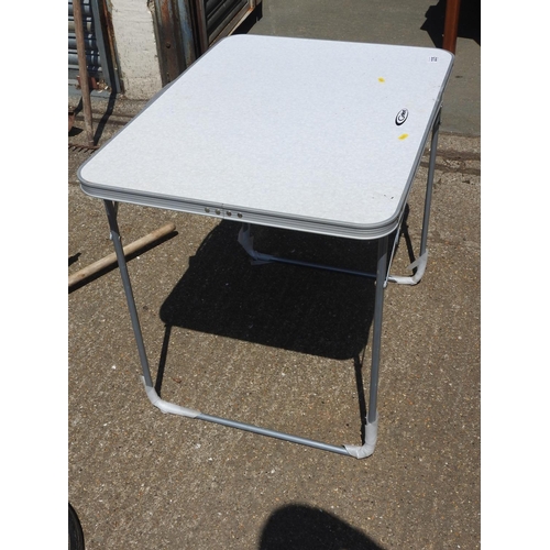 225 - Folding camping table