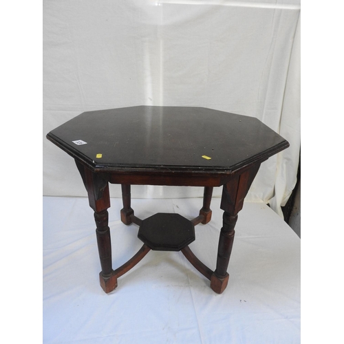 326 - Occasional table with shelf under